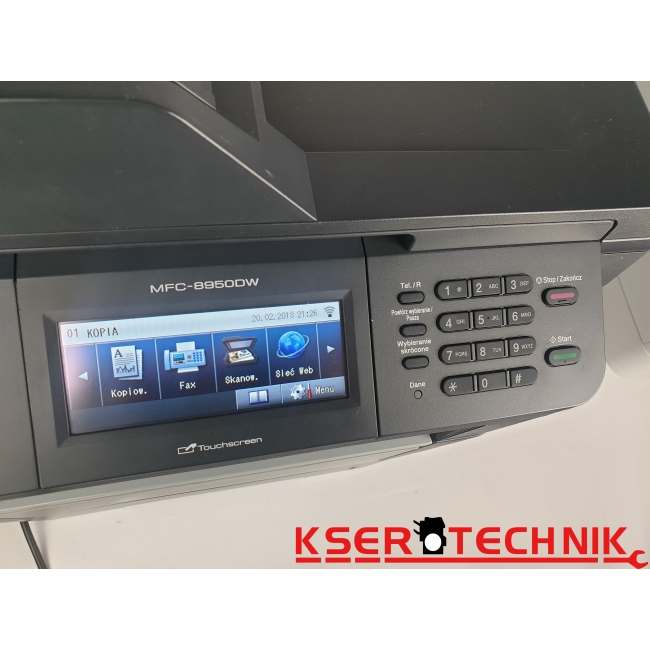 Urządzenie wielofunkcyjne Drukarka Ksero Skaner Brother MFC-8950DW DADF